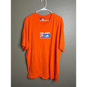 Pelagic - Fishing Gear XXL Orange T shirt short sleeve